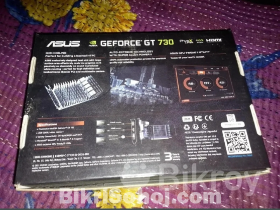Graphic Card Geforce GT 730 2Gb DDR5